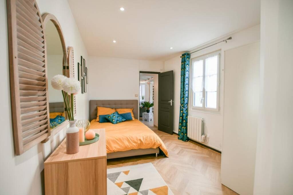 Instant Fleury: Maison De Caractère, Jardin Secret Hébergement de vacances Barbizon